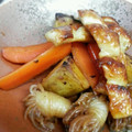 うめ☆ｍａｍａ's cooksnap of when they made 新じゃがいもとちくわの甘から煮.
