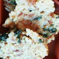 ai33's cooksnap of when they made 手づかみ大好き！ツナとあおさのご飯おやき.