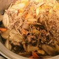 rie0x0's cooksnap of when they made 牛切り落としで♪味噌煮込み.