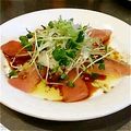 ハニーコーン's cooksnap of when they made 柚子胡椒風味の鮪の和風カルパッチョ.