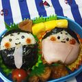 もときらぶ's cooksnap of when they made ひな祭りのお弁当（キャラ弁）.