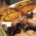 sakietto's cooksnap of when they made かぼちゃのオリーブソテー.