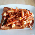 suiray's cooksnap of when they made 激ウマ！なっとうキムチ.
