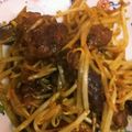 ドニオ's cooksnap of when they made ハマる味＊もやしと鶏レバーのカレー炒め.
