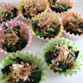 ゴルフテン's cooksnap of when they made お弁当用冷凍食品☆２種のほうれん草.