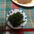 味魔女's cooksnap of when they made 簡単☆ほうれん草の胡麻和え.