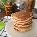 プーパッポンカリー's cooksnap of when they made 自家製酵母ふわふわ＊ミルク入りパンケーキ.