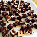 Naaao☆top's cooksnap of when they made チョコの山風簡単ラスク.