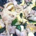 グラターイ's cooksnap of when they made 豚肉入りトマトにら玉.