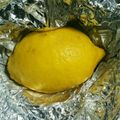くにぴゆりぴのマミー's cooksnap of when they made ホイルとわさびでレモン・ライムの保存方法.