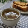 まろんかふぇ's cooksnap of when they made 玉ねぎとベーコンのコンソメスープ.