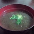 ちゅうちょ's cooksnap of when they made 簡単！即席！　さっぱり お吸い物.