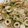 みひなタン's cooksnap of when they made もやし、ｷｭｳﾘ、ちくわの和え物.