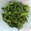 アリエッティ0815's cooksnap of when they made 春の味☆簡単♡菜の花のからしあえ.