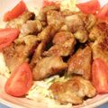 ♪☆juri☆♪'s cooksnap of when they made 揚げない！無油☆甘酢からあげ.