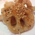 赤どっと's cooksnap of when they made 蓮根のきんぴら.