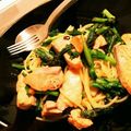 もぐドン's cooksnap of when they made *サーモンと菜の花のレモンパスタ*.