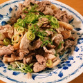 makisses's cooksnap of when they made とっても簡単☆れんこんと豚肉の塩炒め♪.
