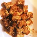 HAJIME0215's cooksnap of when they made ☆あと1品！焼肉のタレで厚揚げソテー☆.