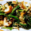 シュ−クリ−ム's cooksnap of when they made ほうれん草と豚肉の玉子とじ.