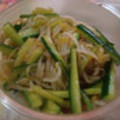 くっくのん's cooksnap of when they made 簡単！もやしと胡瓜のさっぱり胡麻和え.
