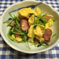 ローズ❤︎ガーデン's cooksnap of when they made 豆苗の卵炒め.