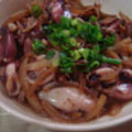 くっくのん's cooksnap of when they made ヒイカと新玉ねぎのしょうが焼き☆.