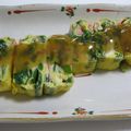 春なし's cooksnap of when they made 簡単！ニラとカニカマ卵焼き.