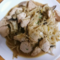 specia's cooksnap of when they made ♪簡単♪もやしエリンギ鶏肉の味噌炒め.