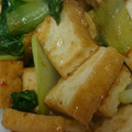 なこ仔's cooksnap of when they made ■厚揚げとチンゲンサイのうま煮■.