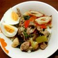жゆきにゃж's cooksnap of when they made 八宝菜ο(*´˘`*)ο中華丼.
