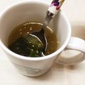 京のお抹茶's cooksnap of when they made 即席～☆彡　ワカメスープ.
