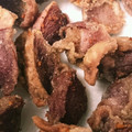 まーきち。's cooksnap of when they made おつまみに☆砂ずりのスジ唐揚げ.