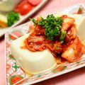 スパ子's cooksnap of when they made 焼肉のおともにキムチ豆腐～o(^-^)o.