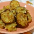 mmameco's cooksnap of when they made サツマイモの胡麻味噌味.