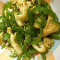 てすとむ's cooksnap of when they made ピーマンと油揚げのピリ辛だし炒め.