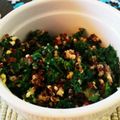 flgirl's cooksnap of when they made スーパーフード：キヌアとケール炊き込み風.
