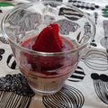 シングルアイシャドウ's cooksnap of when they made ♡苺ジャムで簡単♡とろける苺オレオプリン.