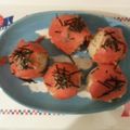 Puruchan's cooksnap of when they made お家で手まり寿司【スモークサーモン】.