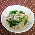 龍青空ママ's cooksnap of when they made ほうれん草ともやしのナムル。.