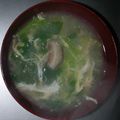 toppy1's cooksnap of when they made 我が家のかき玉汁.