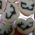 わかなゆづき's cooksnap of when they made 感謝を込めて～ハートのチョコパイ❤.