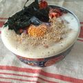 gomadachs's cooksnap of when they made 納豆と生たまご入りスタミナ塩らーめん.