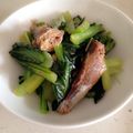ぼっちゅん's cooksnap of when they made 簡単！美味♪オイルサーディンと小松菜炒め.