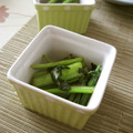 時花菜's cooksnap of when they made 簡単^^小松菜と油あげ炒め.