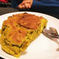 黒べあー's cooksnap of when they made ふんわりかぼちゃのスフレ風焼きプリン.