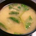 Giabbico's cooksnap of when they made 塩麹入りみそ汁.