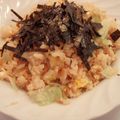 ちぃは's cooksnap of when they made 洋食屋さんの納豆チャーハン.