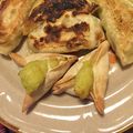 天ちゃん（＾＿＾）'s cooksnap of when they made 餃子の皮で本格ベジタリアン・サモサ.