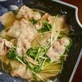 かりらし's cooksnap of when they made スピード調理☆水菜と豚バラ肉のアッサリ煮.